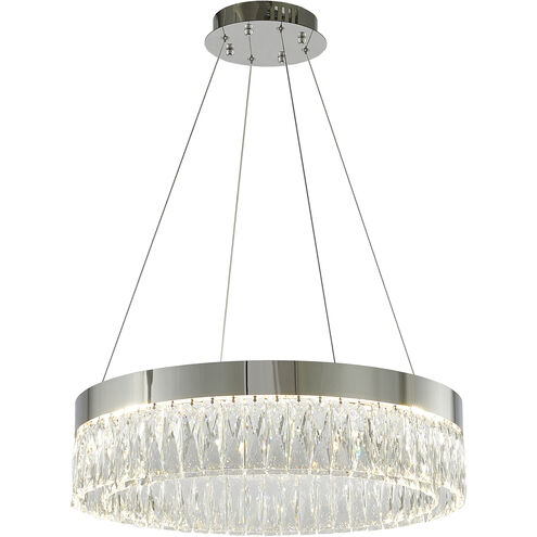 Canada LED 24 inch Chrome LED Chandelier Ceiling Light